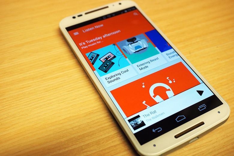 Google Play Music Curated Playlists