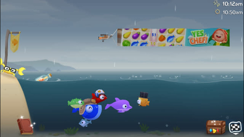 fish out of water ads