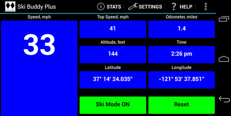 Ski Buddy & Ski Buddy Plus screenshots