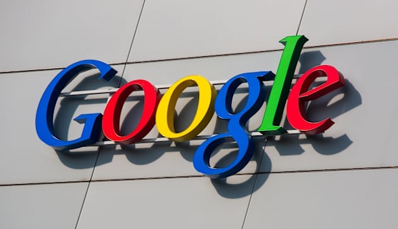 ZURICH, SWITZERLAND - MARCH 14, 2014: Google Corporation Building sign.
