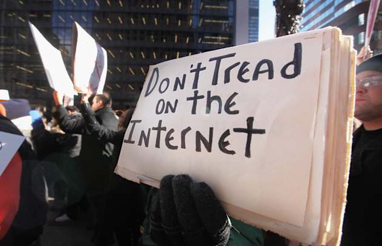 Tech Activists Protest SOPA And PIPA Bills