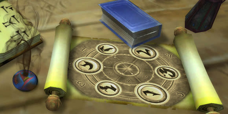 Scrolls of glyphs