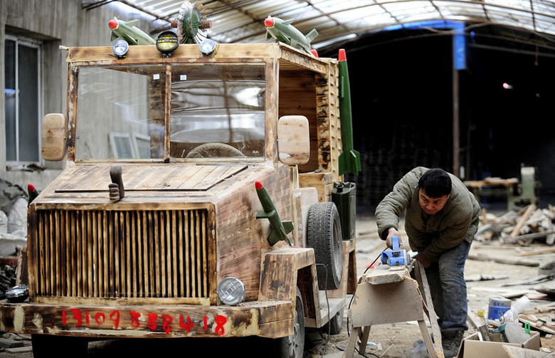 Liu Fulong's homebuilt 