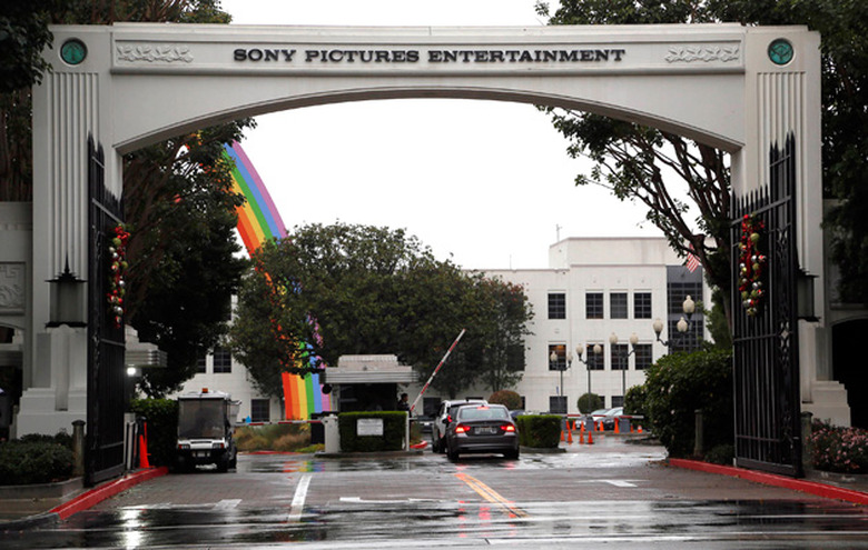 Sony Pictures side entrance
