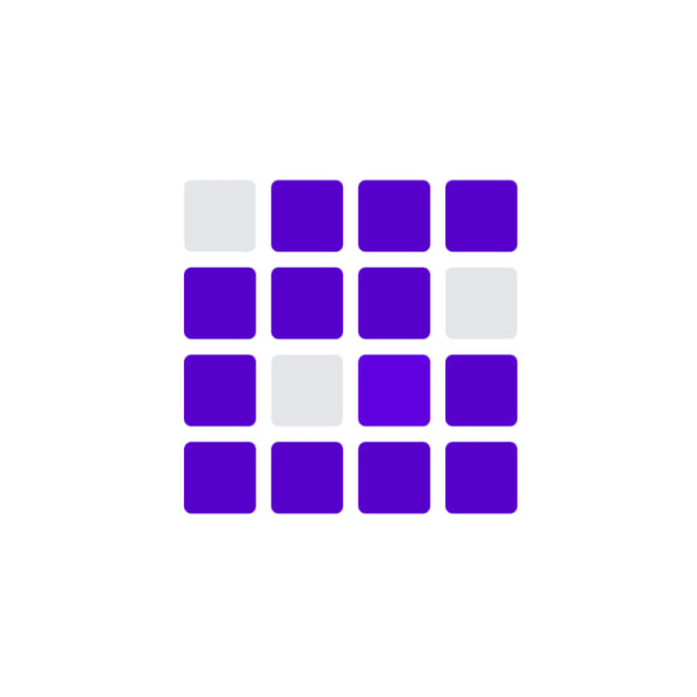 Players work through an optical illusion to tap the cube that is different from the rest in Cubes Challenge