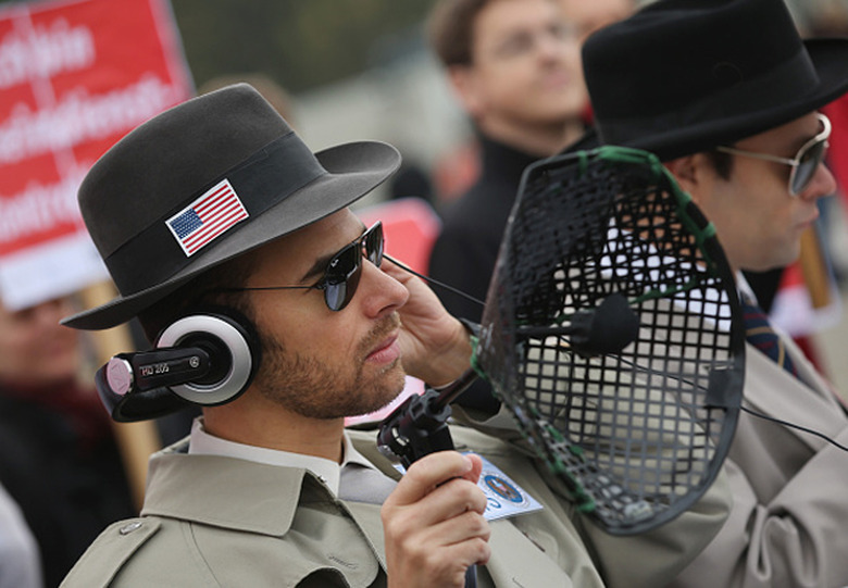 Anti-surveillance protest