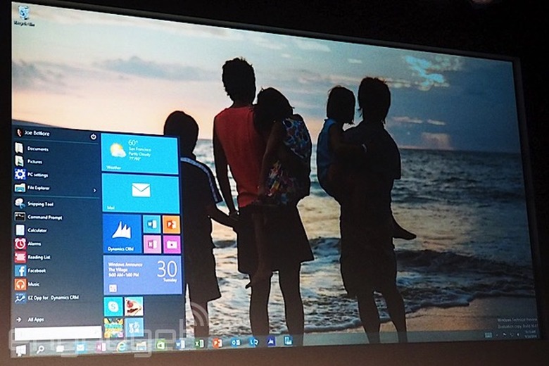 Windows 10 in early form