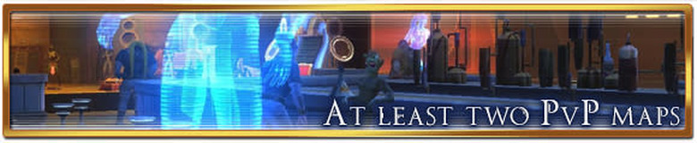 At least two PvP maps