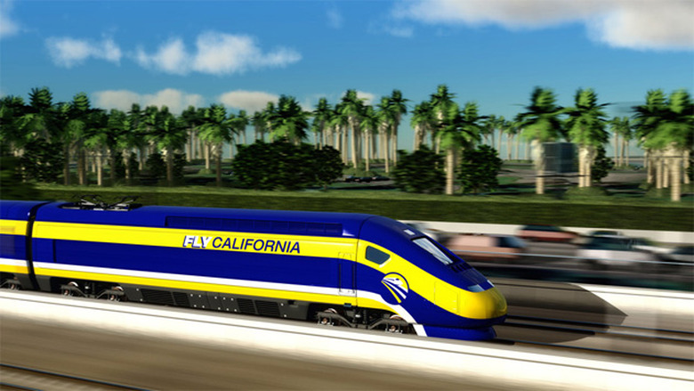 California's high-speed rail concept
