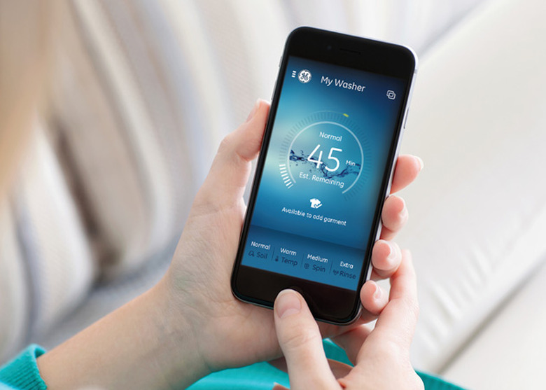 Controlling a GE Profile washer from an iPhone