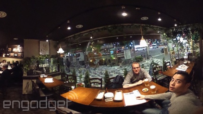 360-degree video of two hapless Engadget editors