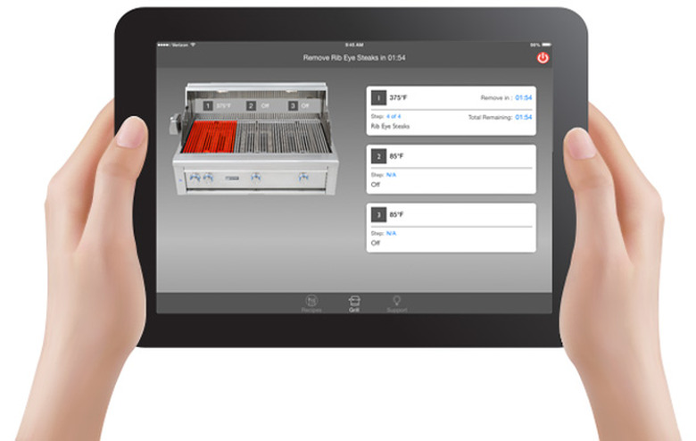 Lynx's SmartGrill companion app
