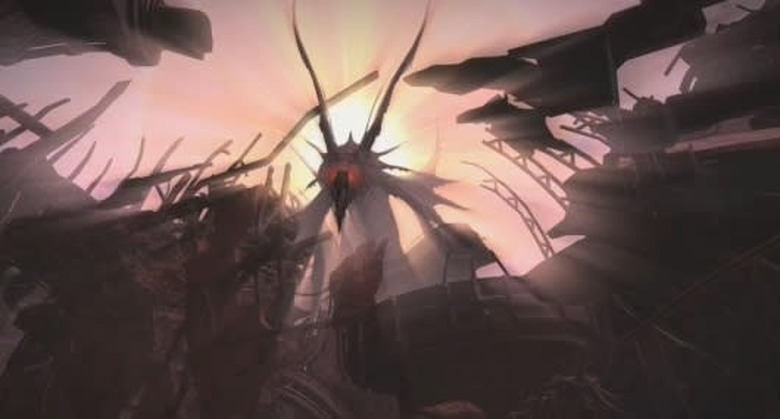 Although since it's coming out in the winter, it's more like AFTER the fall! Haha! Seriously, though, every single part of Eorzea is getting wrecked.