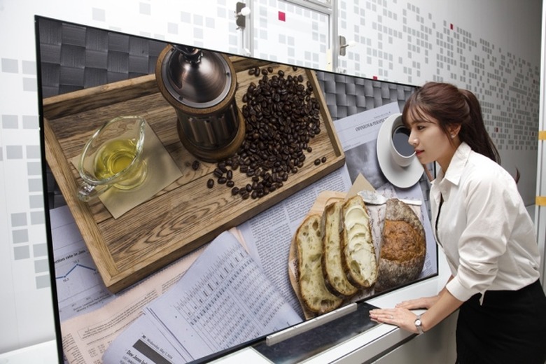 LG OLED TV circa 2015