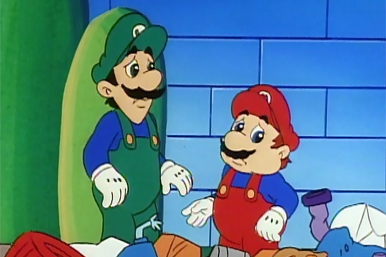 Mario and Luigi are sad