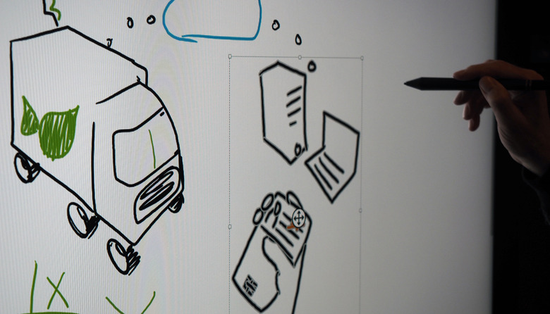 Microsoft's surprise hit: an 84-inch pen display for the office