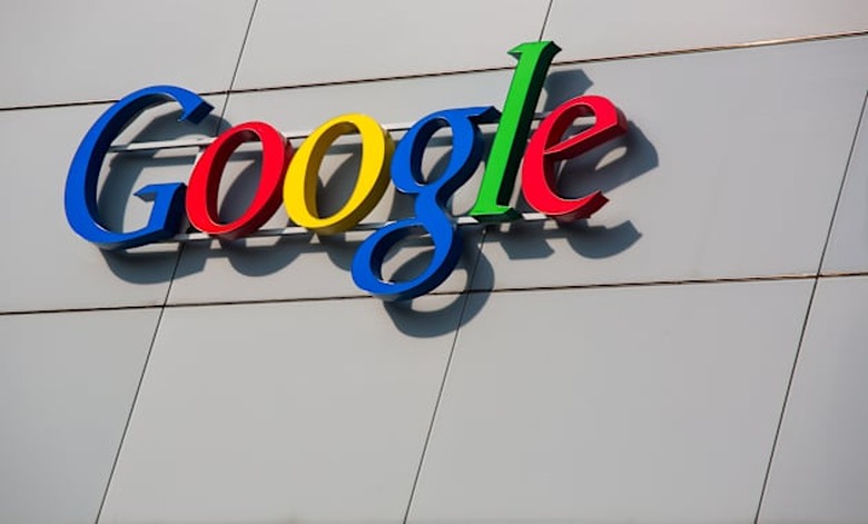 ZURICH, SWITZERLAND - MARCH 14, 2014: Google Corporation Building sign.