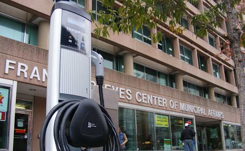 New Public Curbside Charging Station