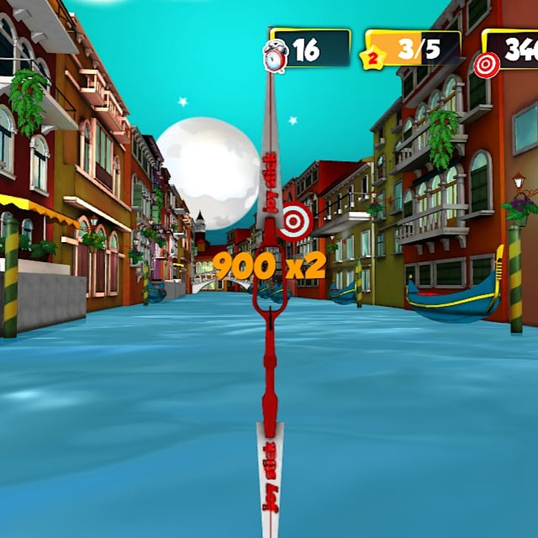 Players race against the clock to hit targets in Archer Diaries