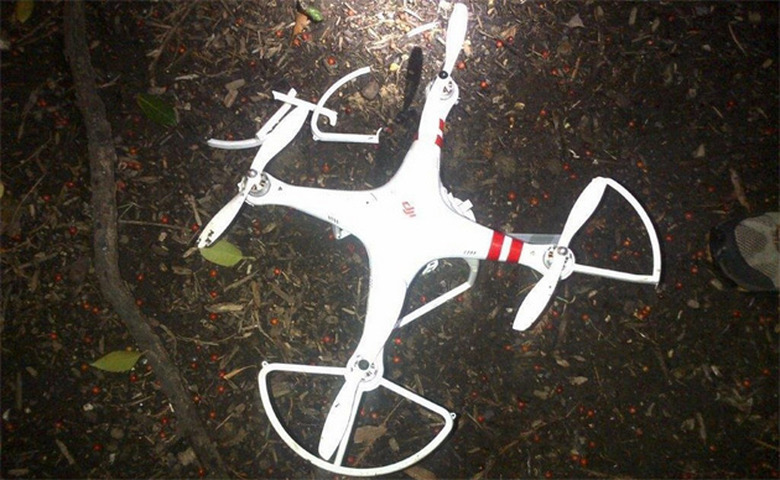 The DJI Phantom drone that crashed at the White House