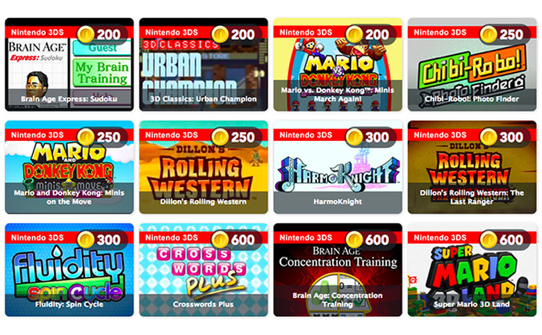 Club Nintendo offer
