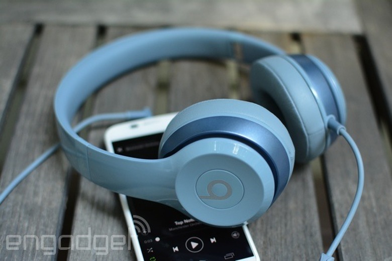 Beats Solo2 headphones with a Moto X