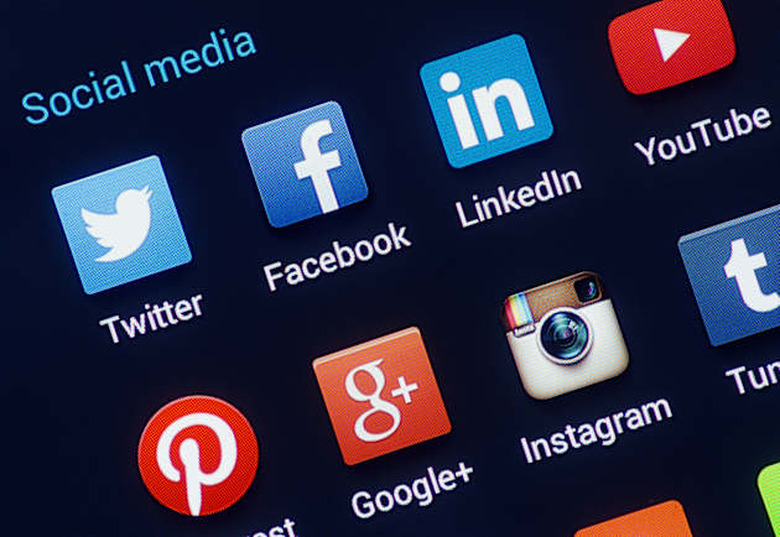 HILVERSUM, NETHERLANDS - APRIL 03, 2014: Social media are trending and both business as consumer are using it for information sh