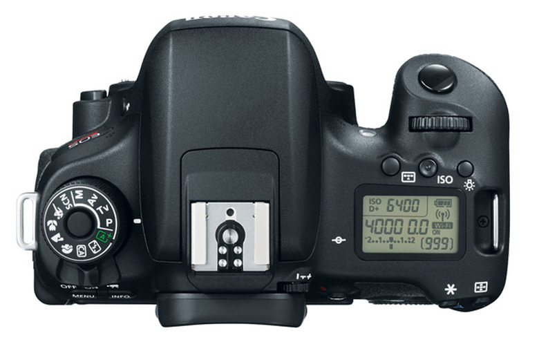 Canon Rebel T6s from up top