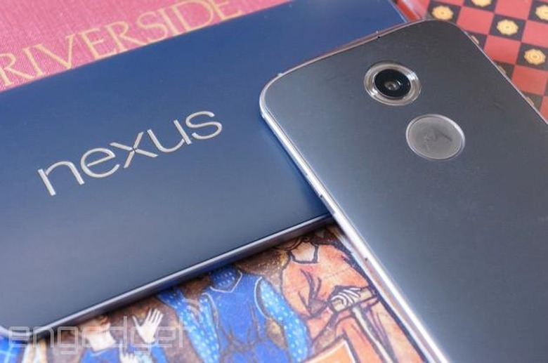 Nexus 6 and Moto X on their backs