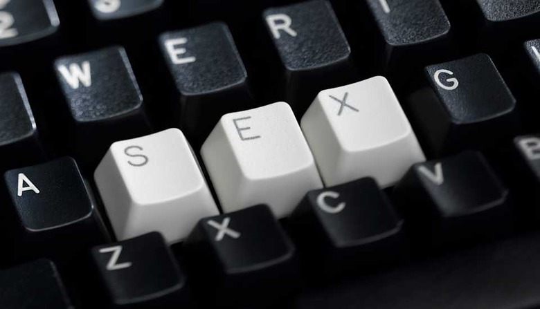 SEX Spelled on Keyboard