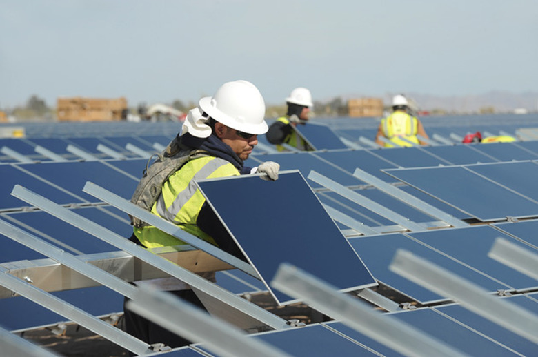 A First Solar farm in Blythe, California