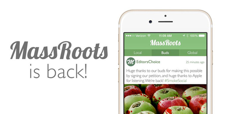 Apple decides marijuana app belongs in the App Store after all