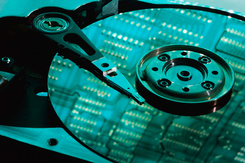 A hard drive