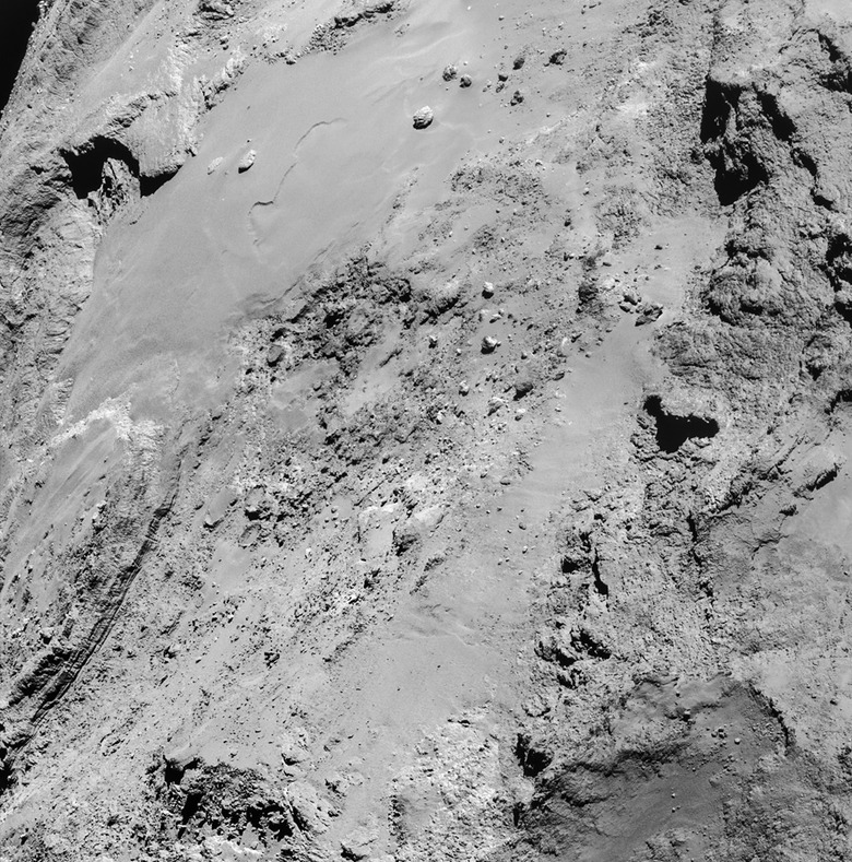 Rosetta's close-up of Comet 67P