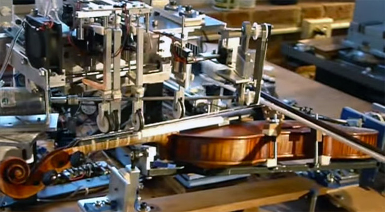 Seth Goldstein's Ro-Bow in action