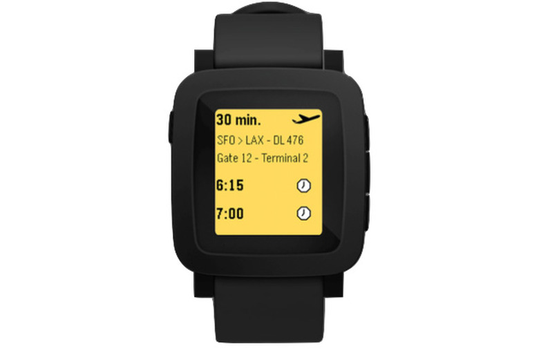 Pebble's color smartwatch