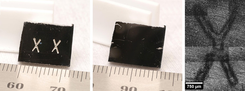 An electron microscope spots filed-off serial numbers