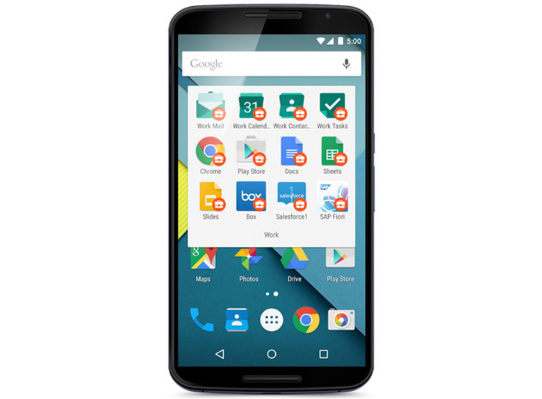 Android for Work on a Nexus 6