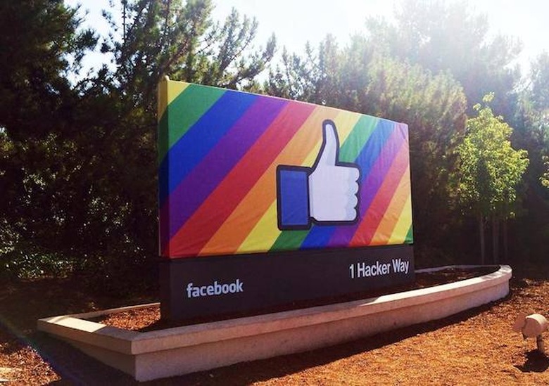 Facebook backs Pride