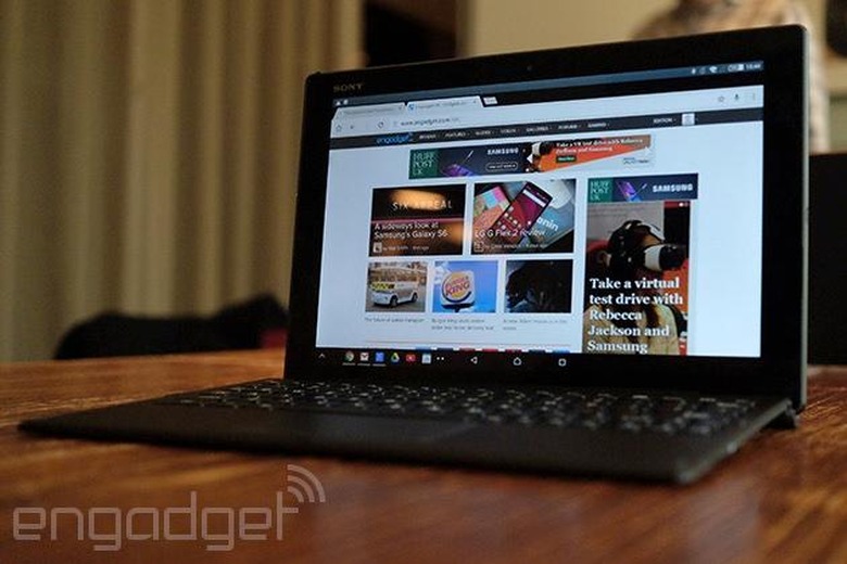 Sony Xperia Z4 tablet dock