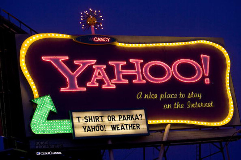 Yahoo's legendary (and now defunct) billboard