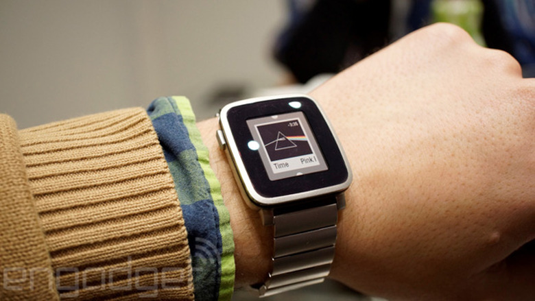 Pebble Time Steel