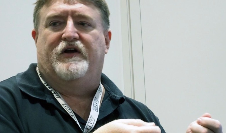 Valve president Gabe Newell at GDC 2015