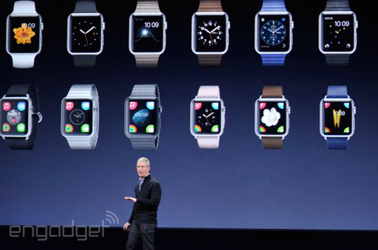 Apple's Tim Cook at the 'spring forward' event
