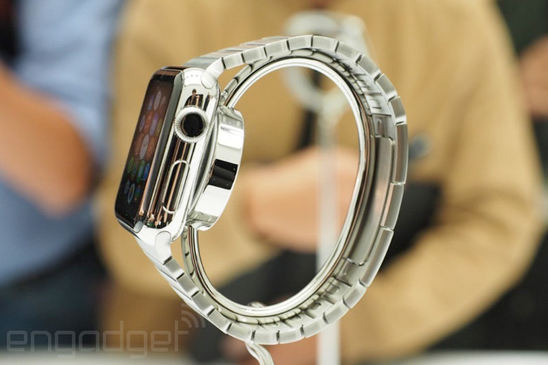 Apple Watch from the side
