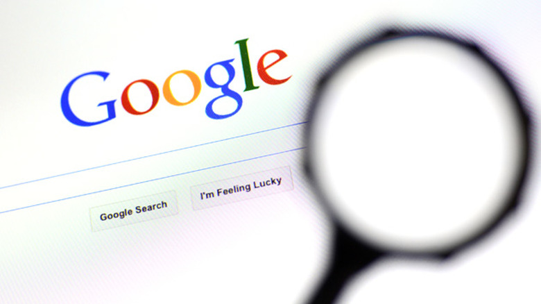 Google search in the literal sense
