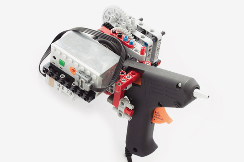Vimal Patel's homemade 3D printing extruder gun
