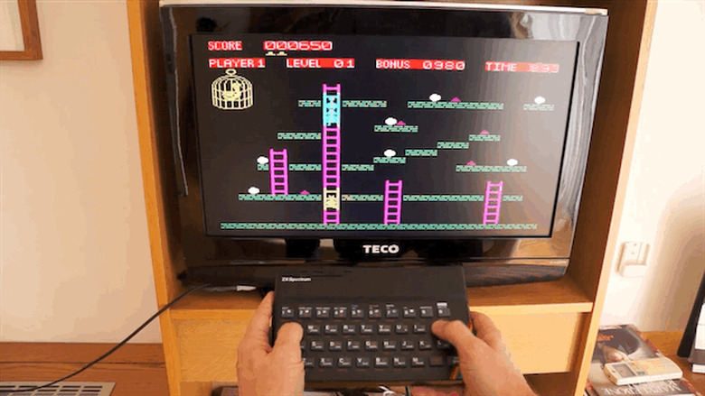 Recreated Sinclair ZX Spectrum