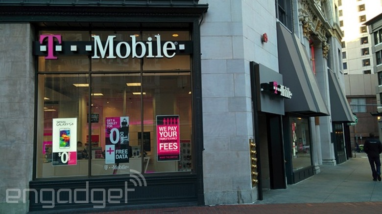 T-Mobile store in San Francisco