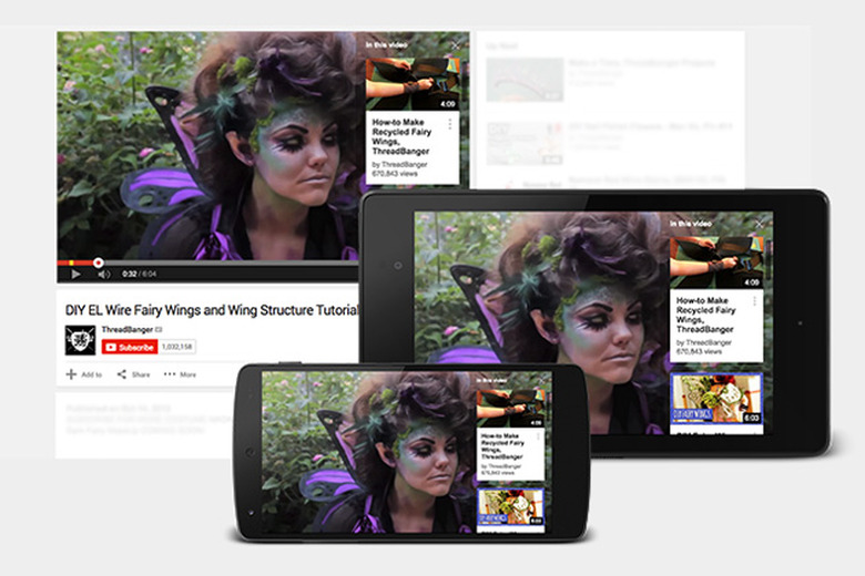YouTube cards